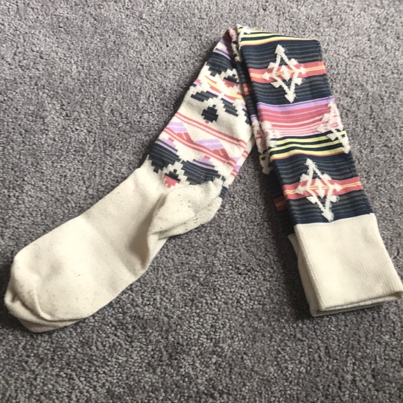 Free People Accessories - Free People Aztec Thigh High Socks